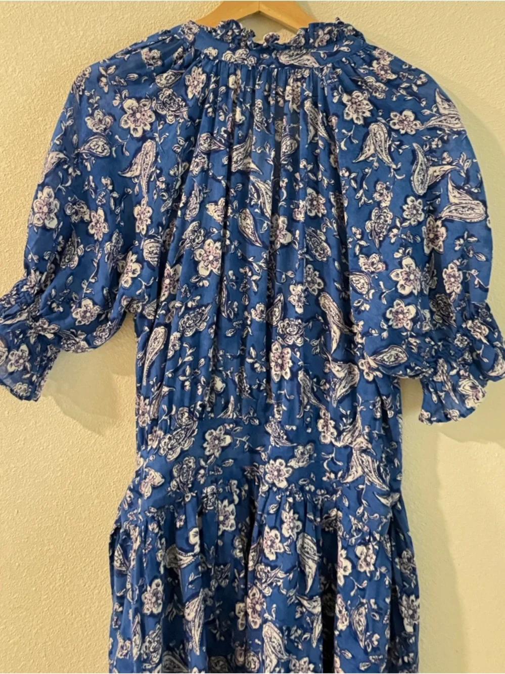 Anthropologie sundry mini dress perrin paisley size S - Picture 12 of 14